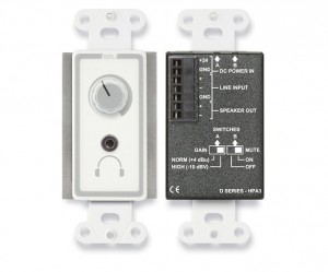 RDL D-HPA3 3.5 Watt Audio Power and Headphone Amplifier