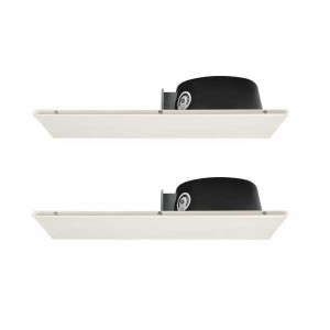 Atlas Sound DT12 1x2 Drop-In Ceiling Tile Speakers - Pair