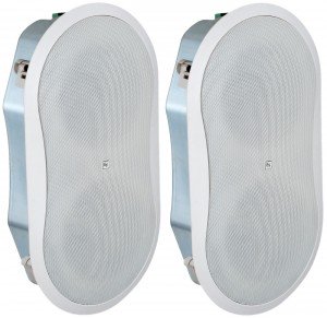 Electro-Voice EVID FM6.2 6" Flush Mount 2-Way Loudspeakers - Pair