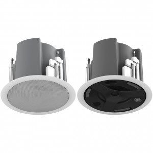 AtlasIED FAP43T-W Strategy III Series 4.5" Full Range In-Ceiling Loudspeaker with 32W 70V 100V Transformer - Pair