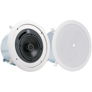 Atlas Sound FAP62T 6" Coaxial Stategy II In Ceiling Loudspeaker 32 Watt 70/100V - Pair