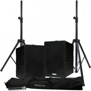 Military Physical Fitness Portable Boot Camp Sound System with Technomad Weatherproof Sound System