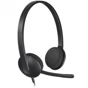 Logitech H340 USB Computer Headset with Digital Audio