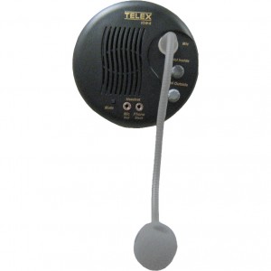 Telex ICW-6 Audiocom Window Intercom Microphone System Hands-Free 2-Way Communications Via Safe Virtual Barrier
