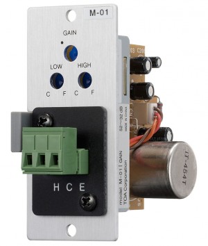 TOA M-01S Microphone Input Module Removable Terminal Block