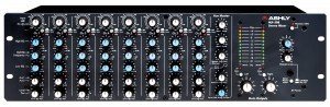 Ashly Audio MX-508 Stereo Microphone Line Mixer with EQ and Sends