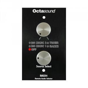 Octasound RASX4 4-Channel Remote Audio Selector