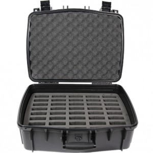 Williams Sound CCS 056 DW 40 Large Water Resistant Carry Case with 40 Slots