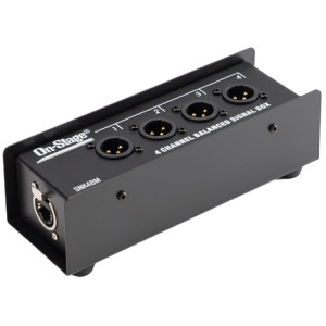 On-Stage Stands SNK4BM Production-Grade Snake Signal Box