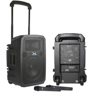 Public Address Sound System with Two Anchor Audio Liberty 3 Pro Portable Battery Powered PA Systems with Bluetooth, AnchorLink, AnchorFlex, and Two Wireless Handheld Microphones