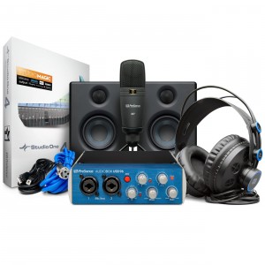PreSonus AudioBox Studio Ultimate Bundle Deluxe Hardware/Software Recording Package