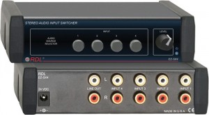 RDL EZ-SX4 Stereo Audio Input Switcher