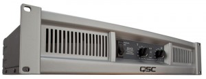 QSC GX3 2-Channel 300W Per Channel 8 Ohm Stereo Power Amplifier