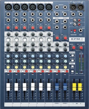 Soundcraft EPM6 6 Channel High Performance Mixer