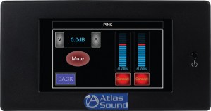 Atlas Sound BBWP-TOUCH7B BlueBridge DSP Wall Controller