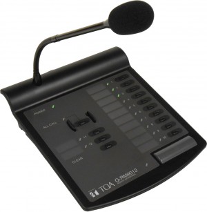 TOA Q-RM9012PS Remote Paging Microphone