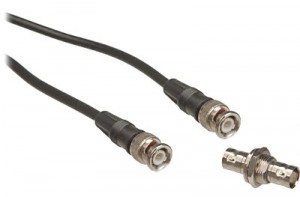 Audio-Technica ATW-BH1 Antenna Connector Kit Bulkhead Two 3ft RG-58 BNC-BNC Cables