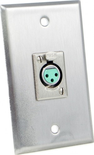 Switchcraft J3FS Wall Plate