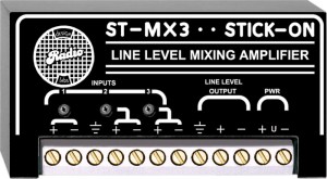 RDL ST-MX3 3 Channel Audio Mixer