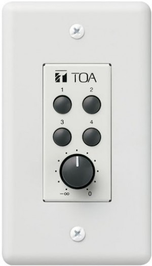 TOA ZM-9002 Remote Control Switch Volume Panel 
