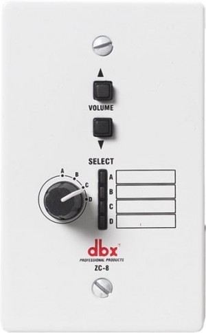 DBX ZC-8 Wall-Mounted Zone Control