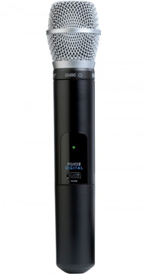 Shure PGXD2/SM86 Digital Wireless Handheld Microphone Transmitter