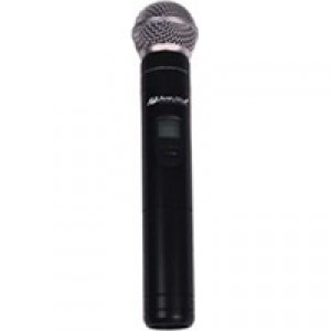AmpliVox S1695 UHF Wireless Handheld Mic with Built-In 16-Channel Transmitter