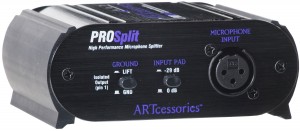ART ProSplit Transformer Isolated Mic Splitter