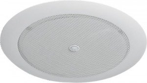 Atlas Sound DLS4 4" In-Ceiling Loudspeaker with Press Fit Grill