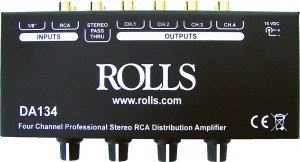 Rolls DA134 4-Channel Distribution Amplifier