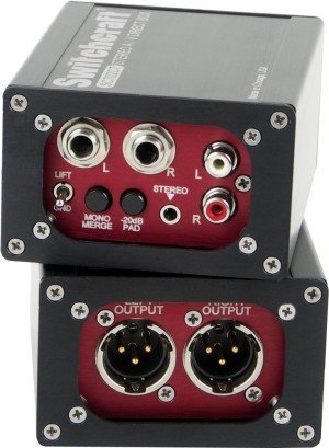 Switchcraft SC702CT Stereo A/V Direct Box with Custom Transformer