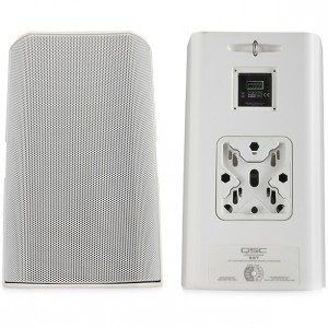 QSC AD-S6T AcousticDesign 6.5" 2-Way Wall Mount Loudspeakers - White Pair