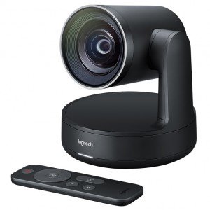 Logitech Rally Camera Premium PTZ Camera with Ultra-HD Imaging System and Automatic Camera Control