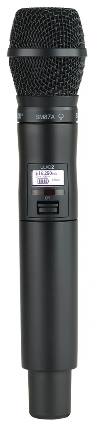Shure ULXD2/SM87 Handheld Wireless Transmitter
