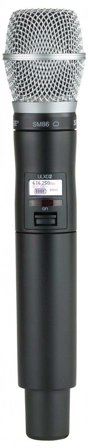 Shure ULXD2/SM86 Handheld Wireless Transmitter