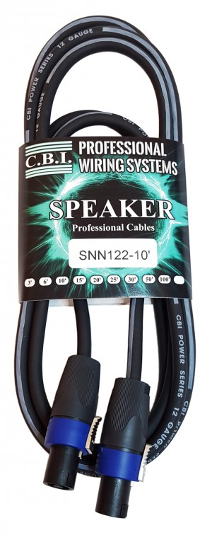 CBI SNN122 12G Speakon Cables
