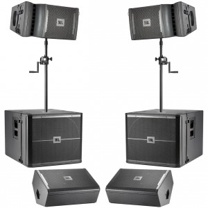  JBL VRX 900 Series Line Array Ground Stack PA Speaker Package with VRX928LA and VRX918SP