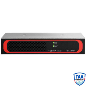 Biamp Tesira EX-AEC 4-Channel Mic/Line Input Expander with AEC and PoE+ 