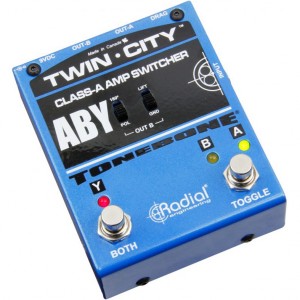 Radial Engineering Twin-City Active Class-A Guitar Amp Switcher (Open Box)
