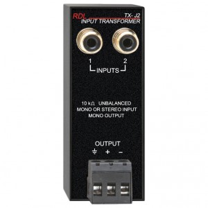 RDL TX-J2 Unbalanced Input Transformer