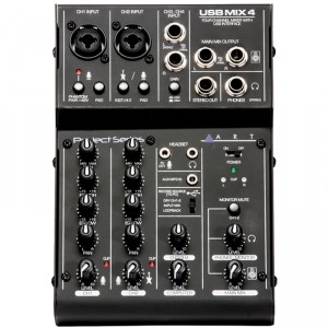 ART USBMix4 4-Channel USB Mixer