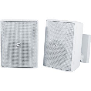 Electro-Voice EVID-S5.2T 5" 70V White Surface Mount Speaker - Pair (Open Box)