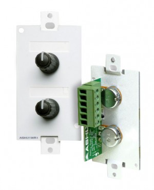 Ashly Audio WR-1 Dual-Level Decora Wall Remote Volume Control with Euroblock Terminal