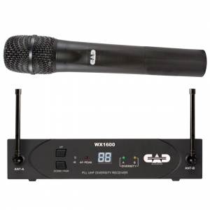 CAD Audio WX1600 Wireless System with Handheld Microphone (Band G: 542 - 564 MHz)