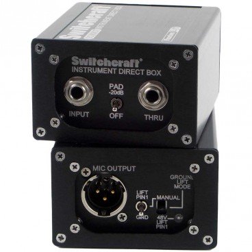 Switchcraft SC900CT Instrument Direct Box with Phantom Lift