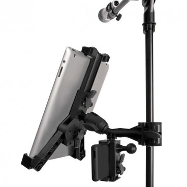 On-Stage Stands TCM1500 Mic Stand Tablet and Smart Phone Holder