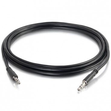 C2G 22602 Slim Aux 3.5 mm to 3.5 mm Audio Cable - 10ft