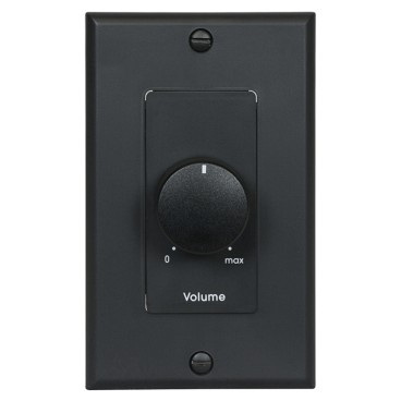 Lowell 50LVC-DB 50W 70V Decora Volume Control - Black