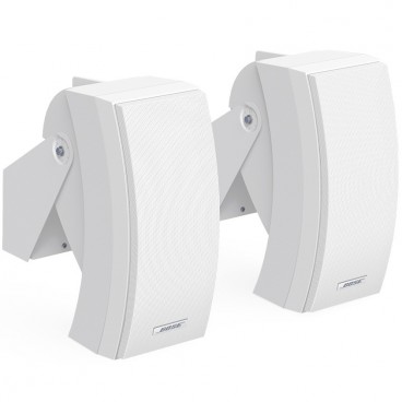 Bose Panaray 302 A Full Range 2-Way Loudspeakers 175° x 90° Coverage Multi-Tap Transformer for 70V 100V - White Pair (Discontinued)