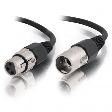 C2G 40059 Pro Audio XLR Male to XLR Female Cable - 6ft